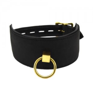 n10919-bound-noir-nubuck-leather-collar-with-o-ring-1