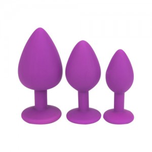 n11237-loving-joy-jewelled-silicone-butt-plug-purple-trio