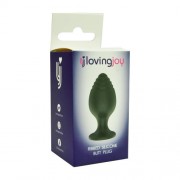 n11554-loving-joy-ribbed-tip-small-silicone-butt-plug-pkg-2