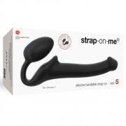 n11735-strap-on-me-semi-realistic-bendable-strap-on-black-small-pkg