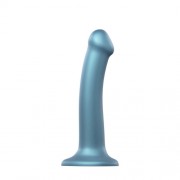 n11730-strap-on-me-duck-egg-blue-metallic-shine-mono-density-dildo-medium