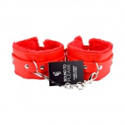 n11933-bound-to-please-furry-plush-wrist-cuffs-red