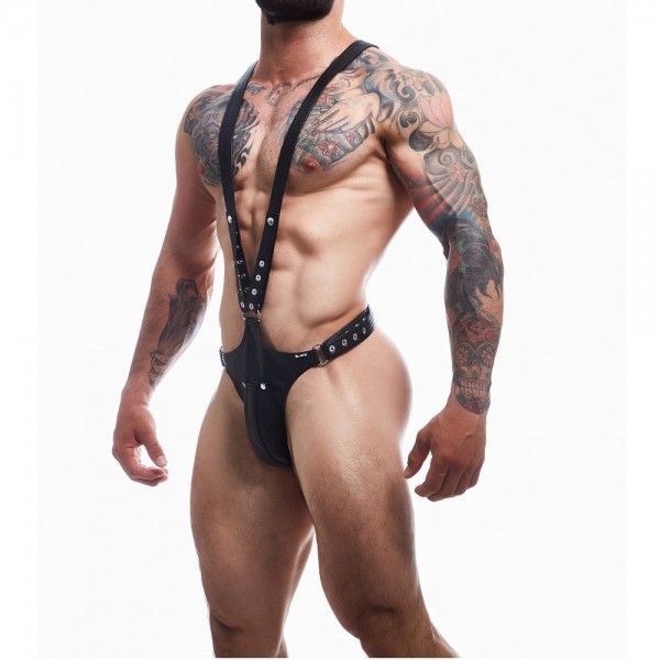 n12239-c4m-dungeon-black-leatherette-full-body-harness-os-2