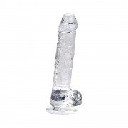 loving-joy-7-inch-dildo-with-balls-clear-4