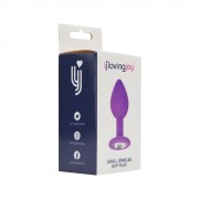 n11237-loving-joy-jewelled-silicone-butt-plug-purple-small-pkg-1